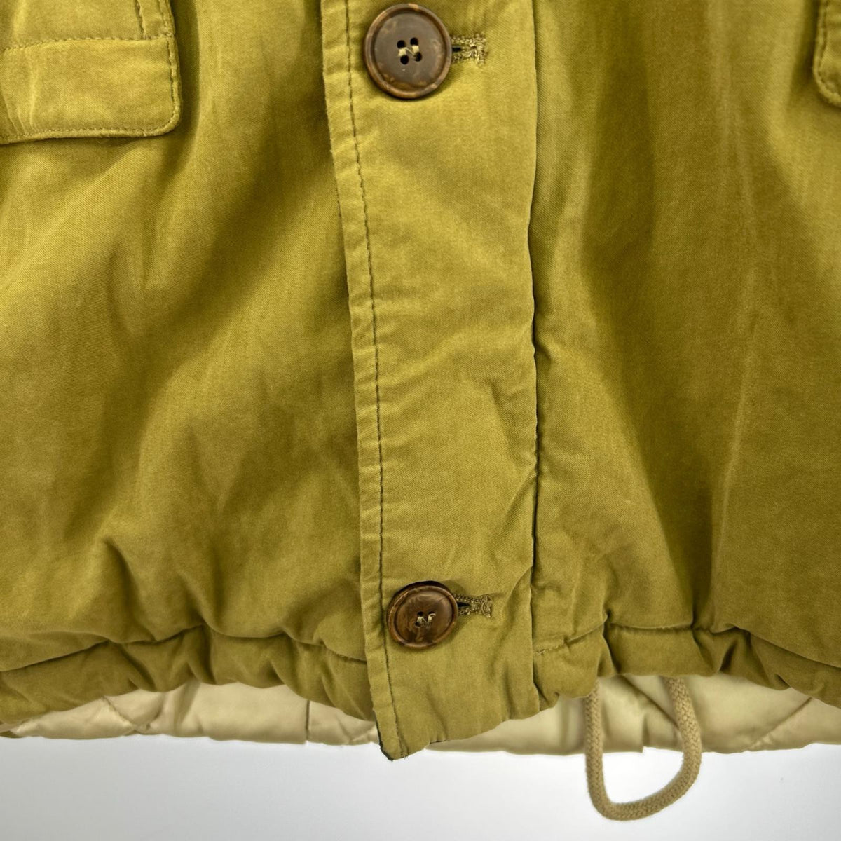 ジャケット 80-90s GIORGIO ARMANI Cotton Fishtail parka KHK