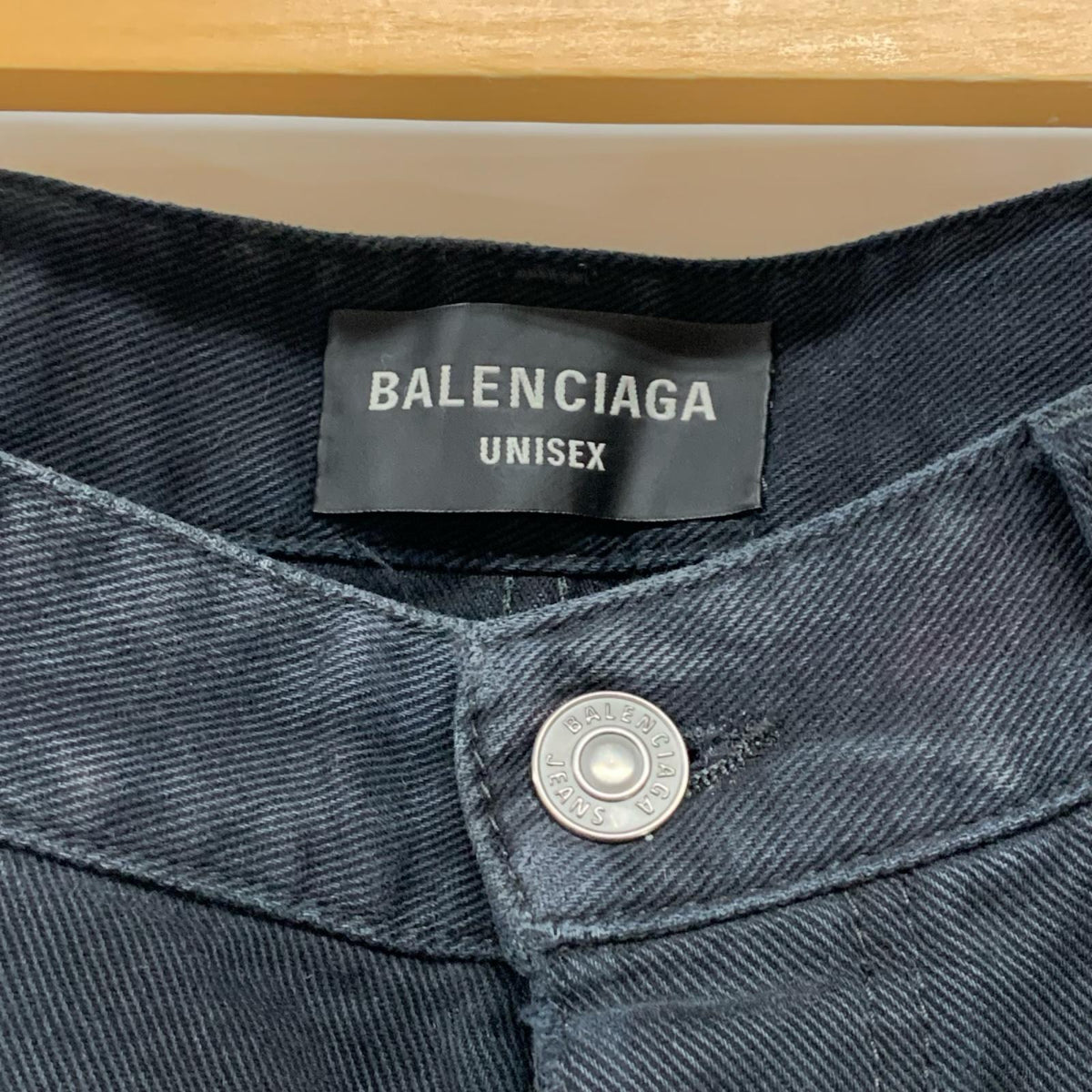 23SS Baggy Denim Pants 黒