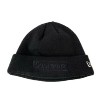 ニットキャップ NEW ERA ｽﾓｰﾙﾛｺﾞ ﾋﾞｰﾆｰ ブラック