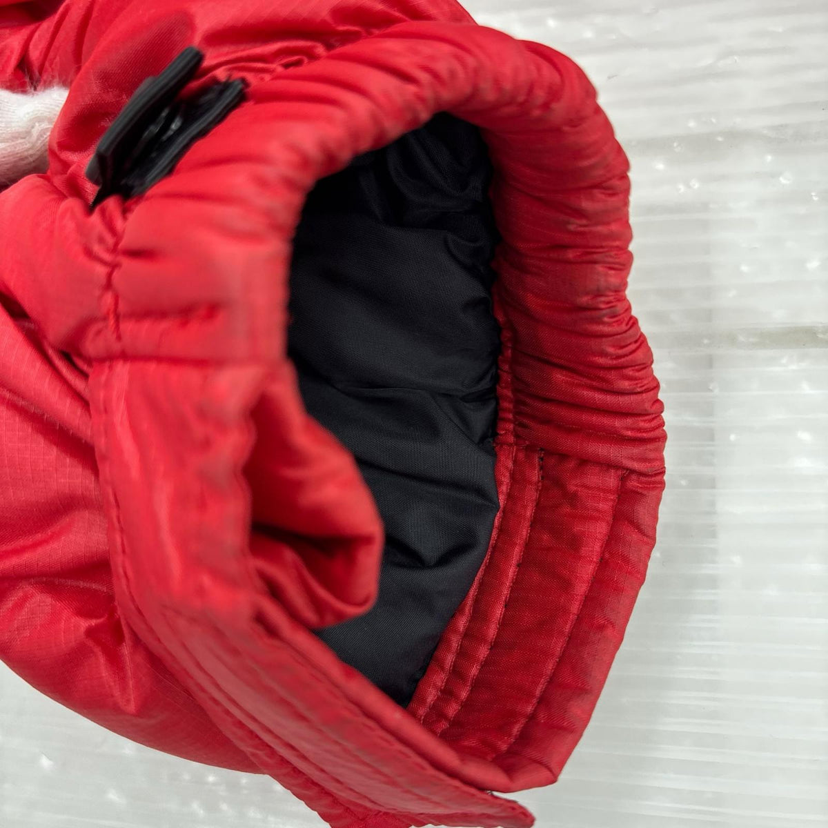 ダウンジャケット 90s THE NORTH FACE ﾀﾞｳﾝ ﾇﾌﾟｼ ﾚｯﾄﾞsizeS M