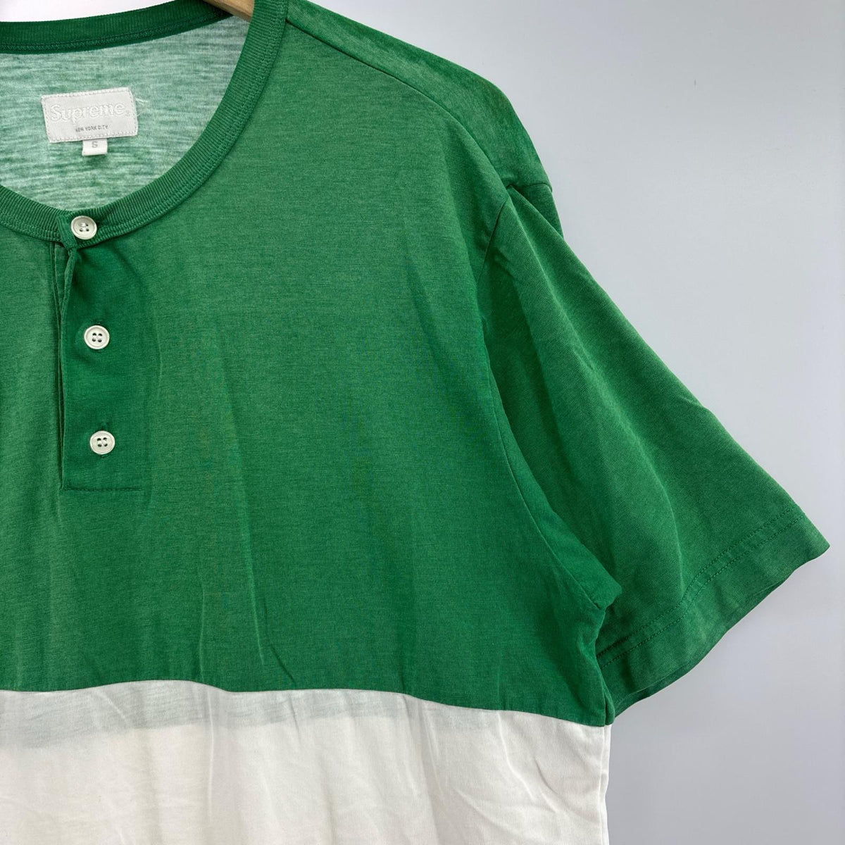 半袖Ｔシャツ 12SS City And Country Henley Shirt GRN S S
