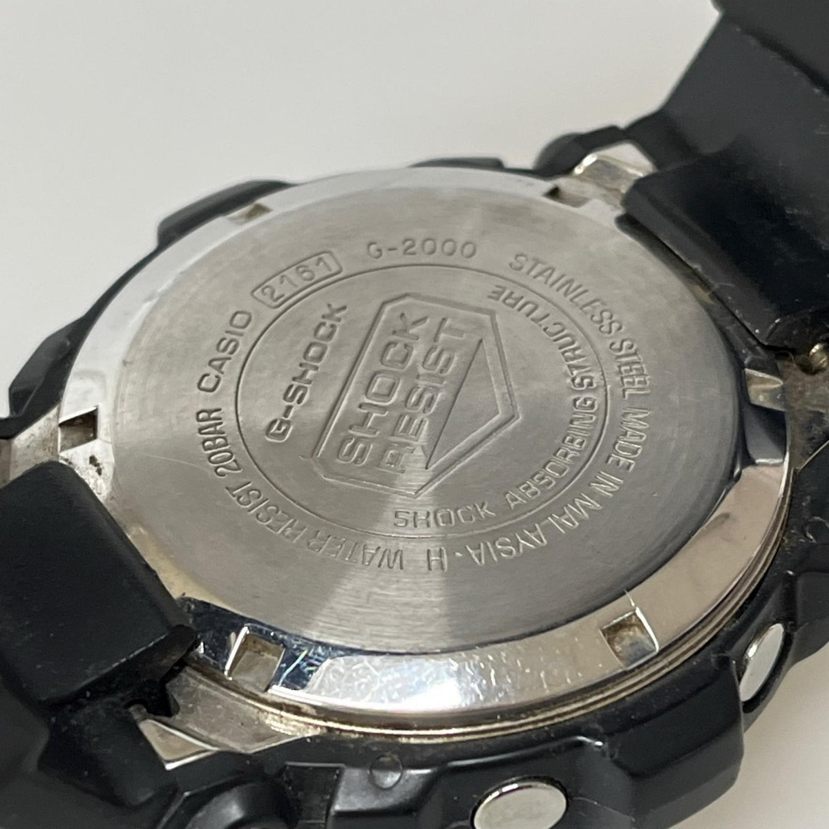 腕時計 G-SHOCK G-2000 腕時計 黒 ブラック