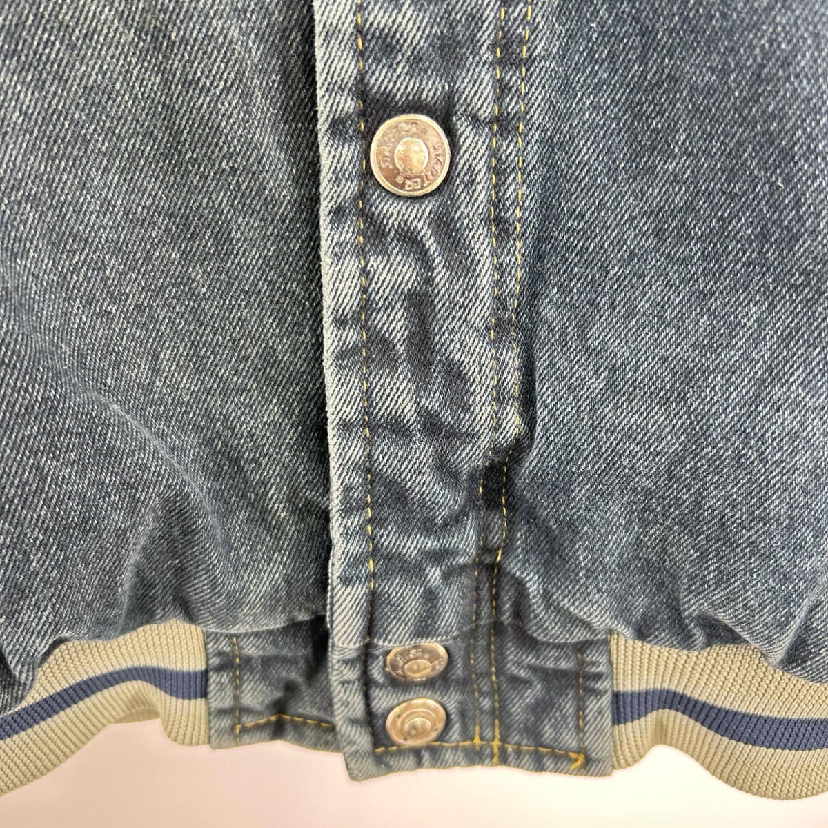 ジャケット ﾃﾞﾆﾑ地 ｽﾀｼﾞｬﾝ XL ブルー