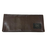 長財布 PORTER SHINE ﾛﾝｸﾞｳｫﾚｯﾄ ﾌﾞﾗｳﾝ ブラウン