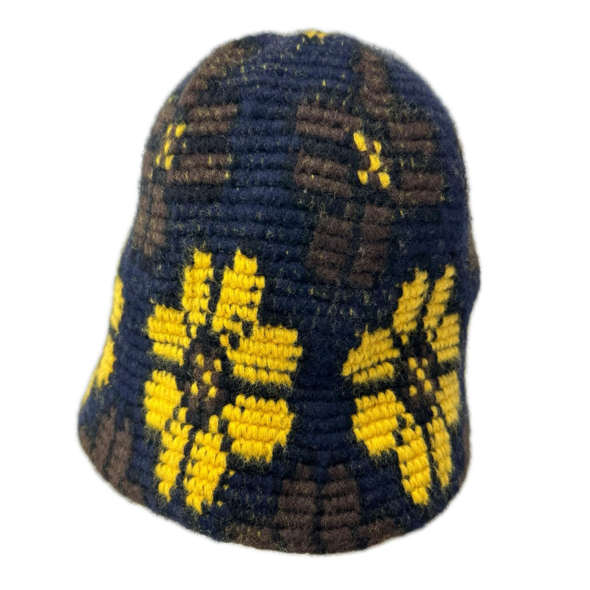 ハット VOWELS HANDKNIT BUCKET HAT