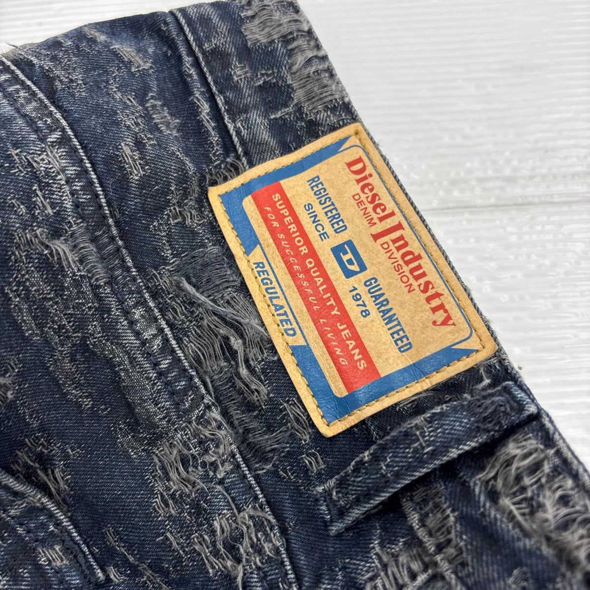 デニムパンツ RELAXED jeans 1996 d-sire 26 ネイビー