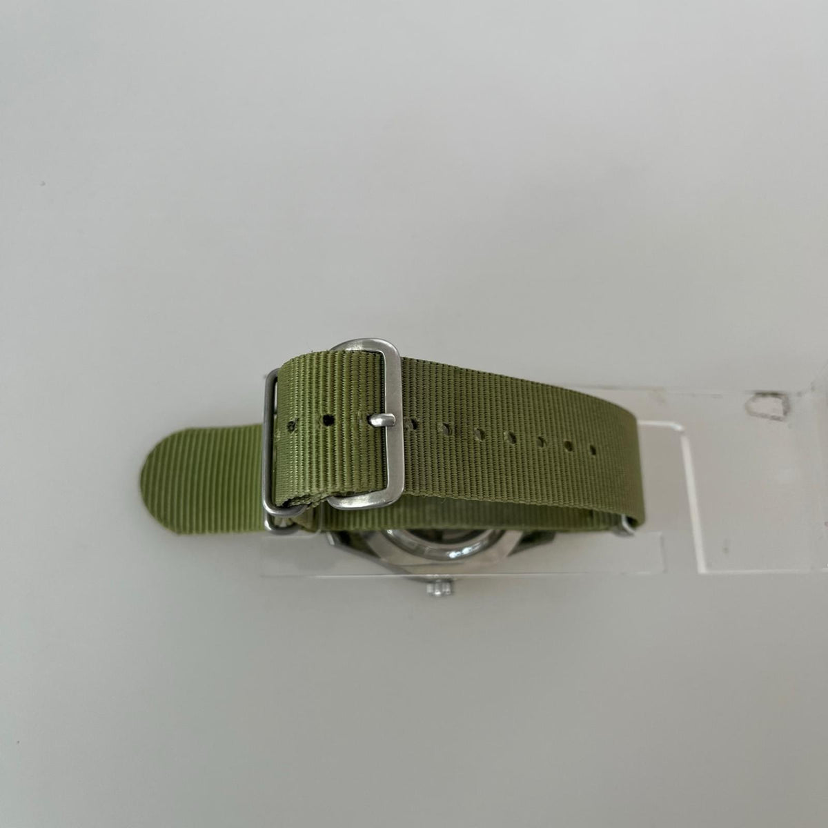 腕時計 5 SPORT ﾐﾘﾀﾘｰ 自動巻き 裏ｽｹ グリーン