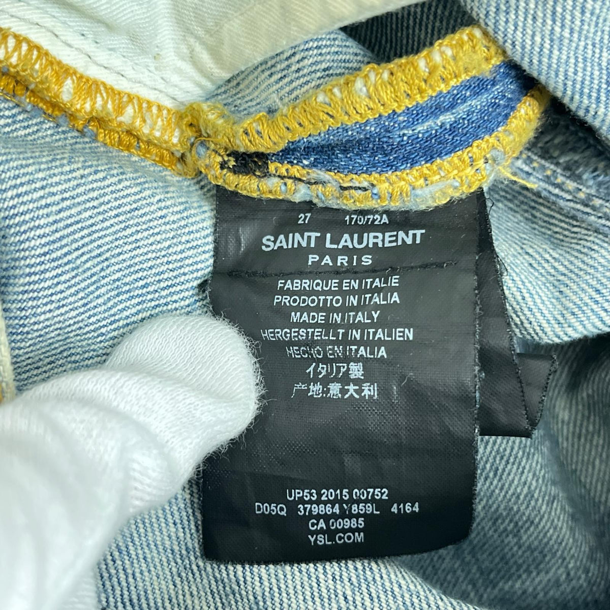 SAINT LAURENT 15SS ﾘﾍﾟｱ SKINNY (27)