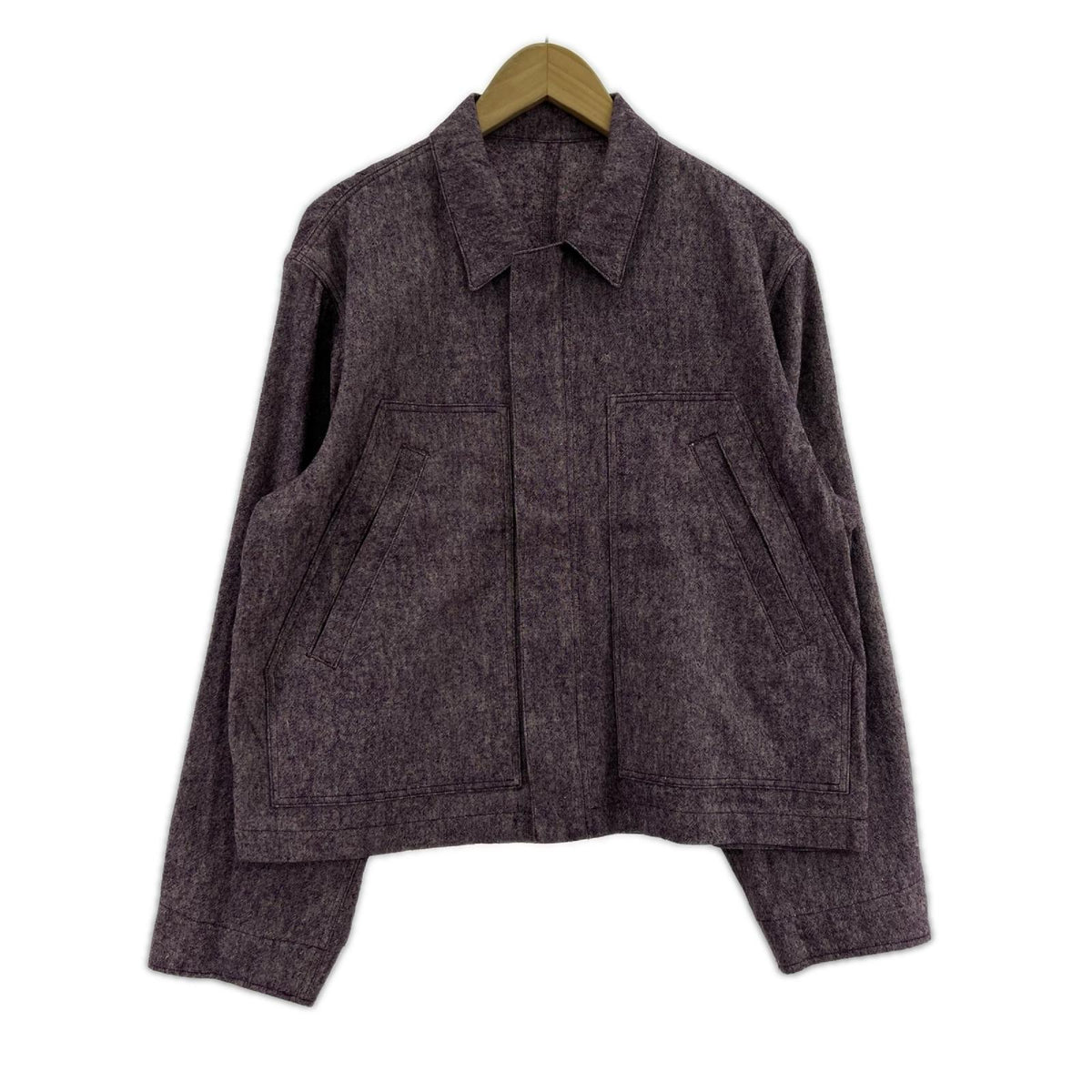 ジャケット 25SS Zip up blouson 1 パープル