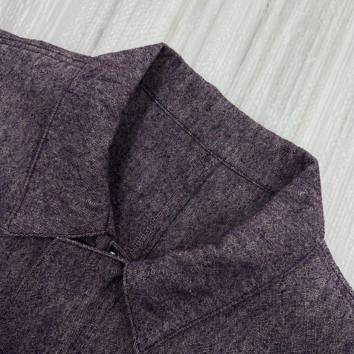 ジャケット 25SS Zip up blouson 1 パープル