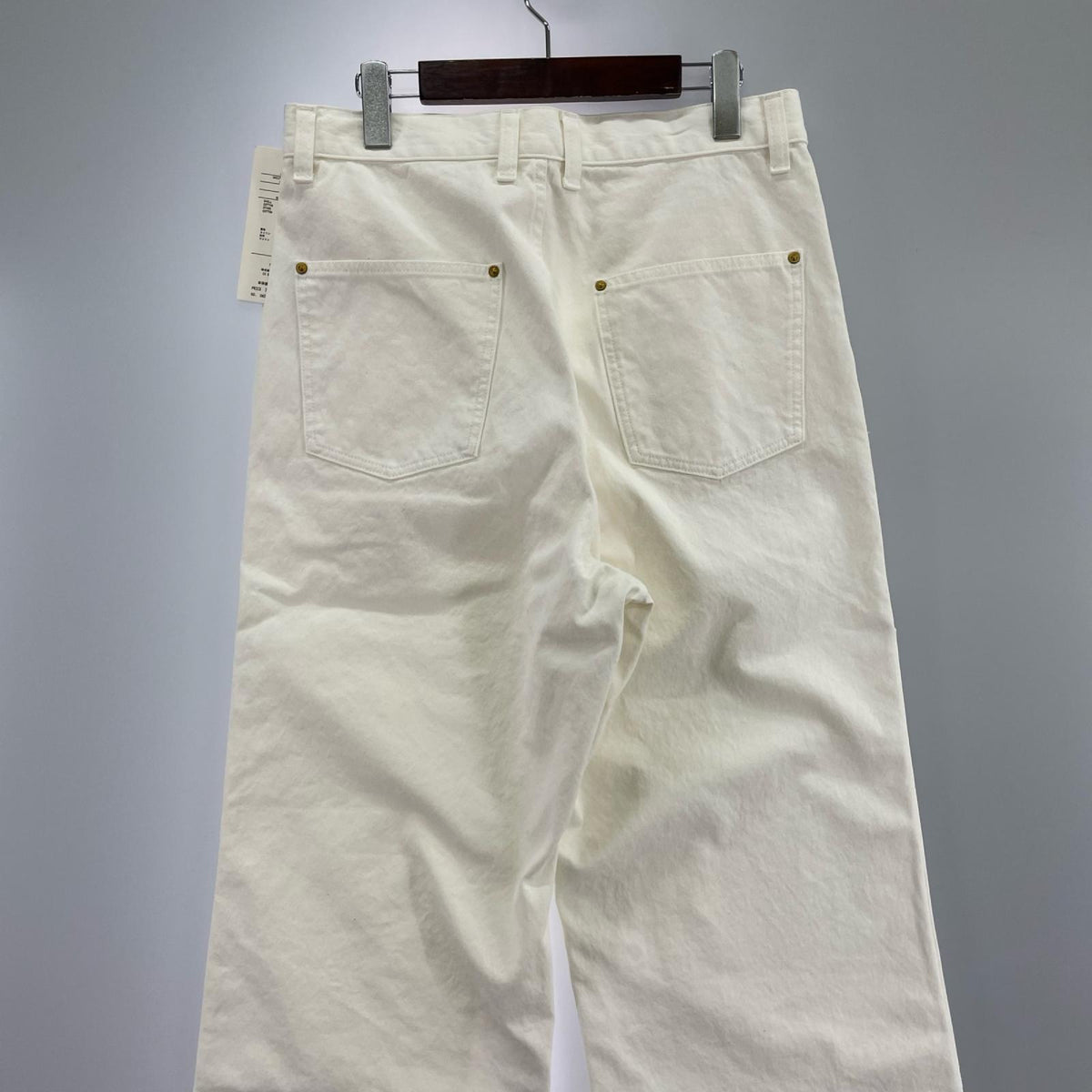 パンツ UW1176　Double knee duck pants 2 ホワイト