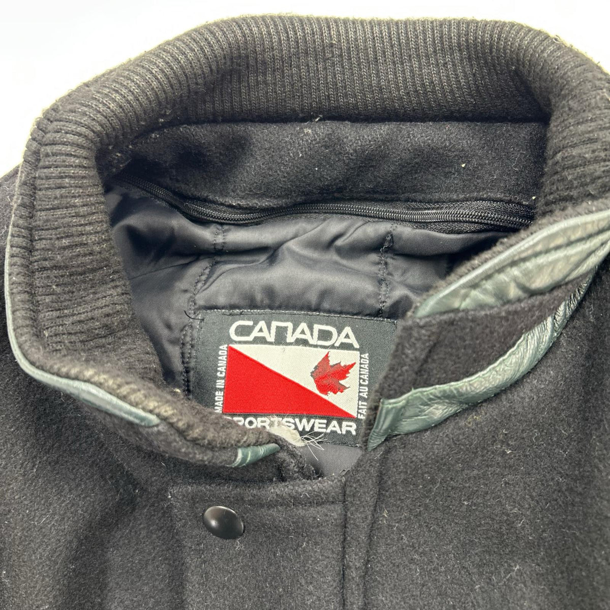 ジャケット 90s CANADA SPORTSWEAR ｽﾀｼﾞｬﾝ BLK ブラック
