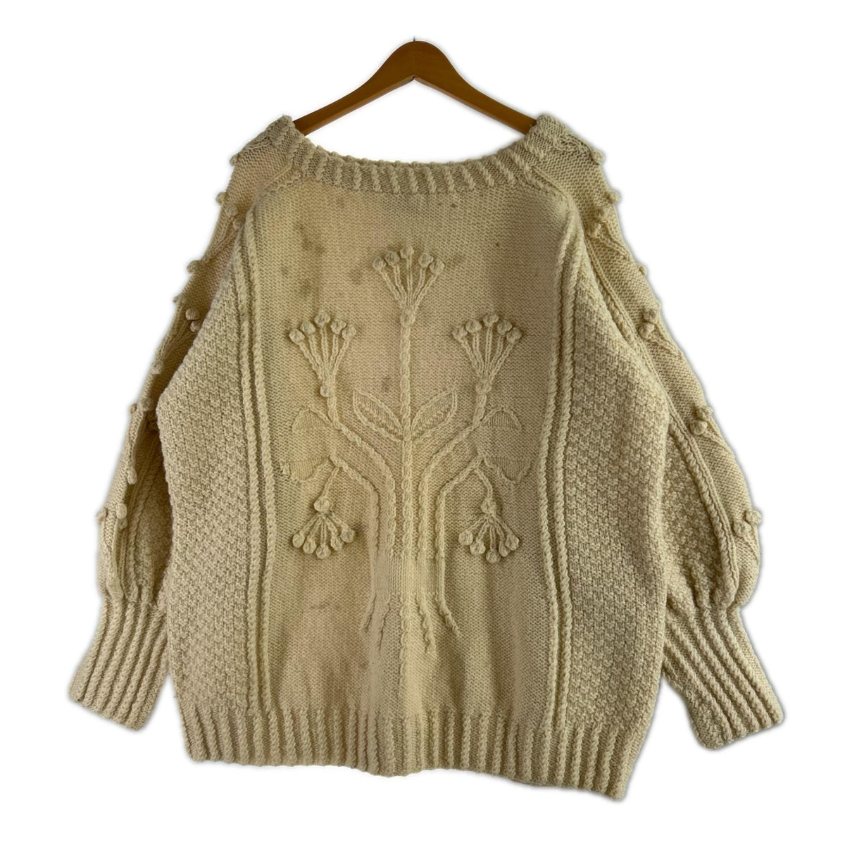 ニット 70s Vilage Store Bunratty ﾌｨｯｼｬｰﾏﾝﾆｯﾄ