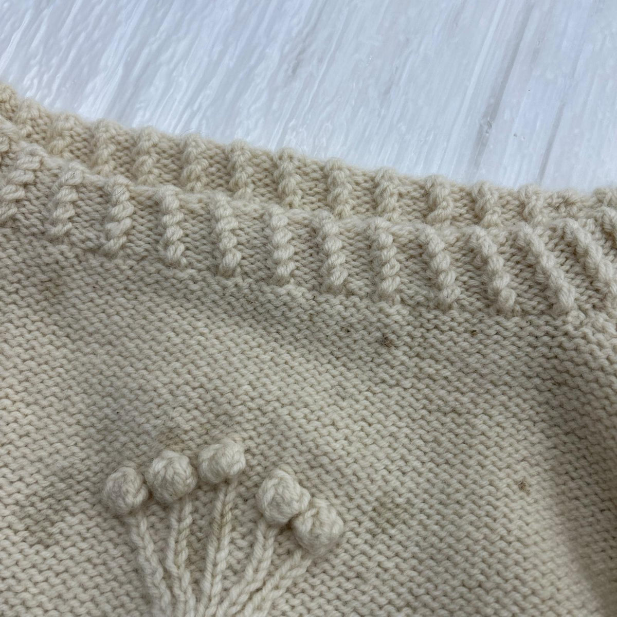 ニット 70s Vilage Store Bunratty ﾌｨｯｼｬｰﾏﾝﾆｯﾄ