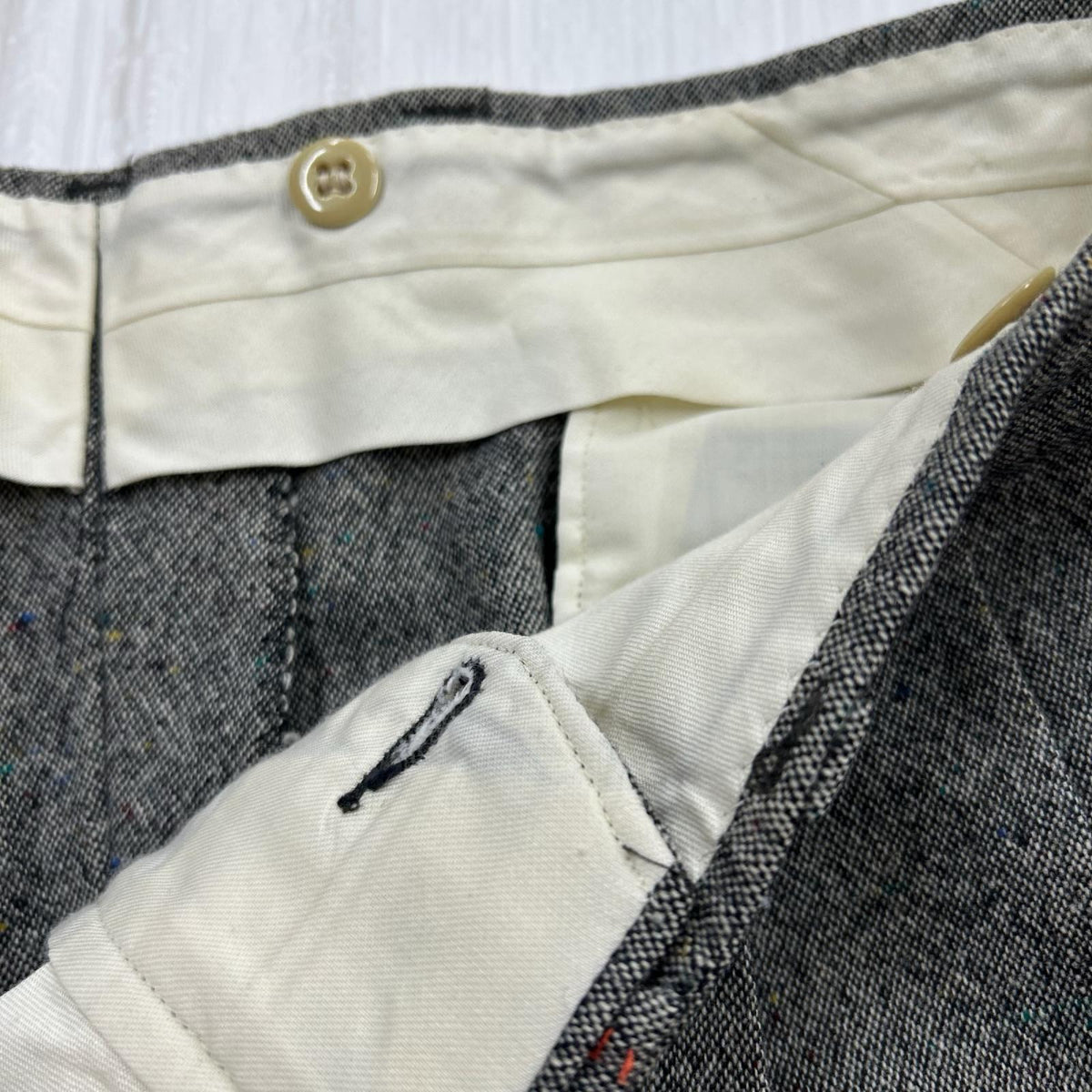 パンツ 70s PENDLETON ﾈｯﾌﾟｳｰﾙｽﾗｯｸｽ TALON GRY グレー