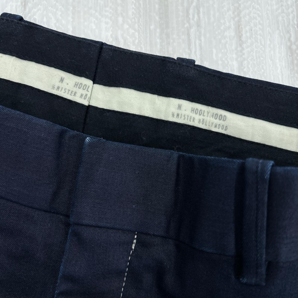 パンツ N.HOOLYWOOD パンツ ネイビー