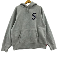 パーカー 22AW S LOGO Hooded Sweatshirt 灰 (M) M グレー