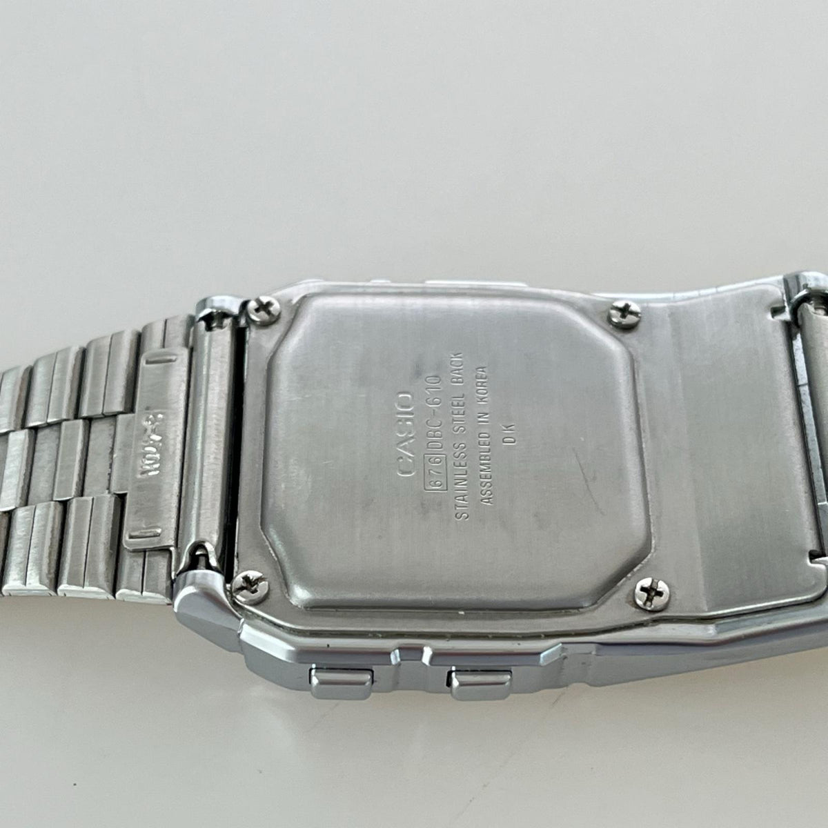 腕時計 DATABANK DBC-610 シルバー