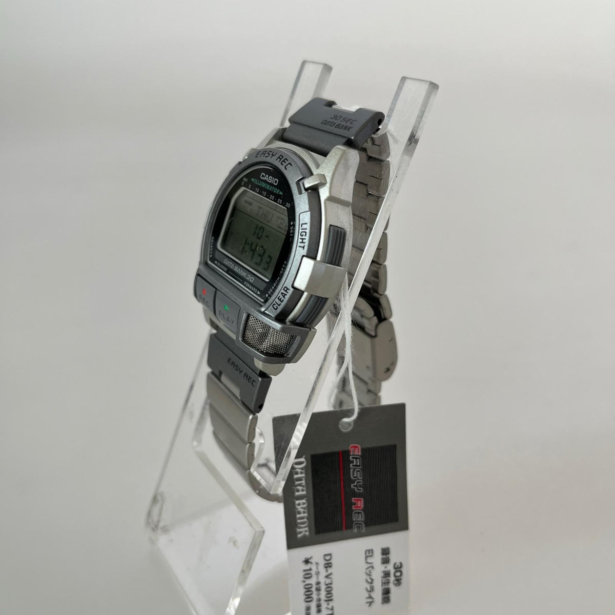腕時計 90s EASY REC DATA BANK DB-V300J-7T