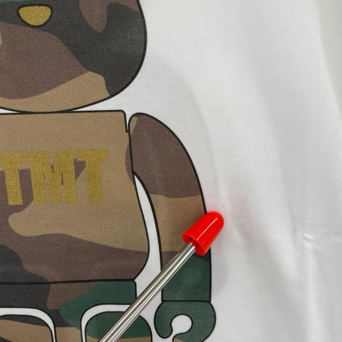 半袖Ｔシャツ TMT BE@RBRICK HEAVY JERSEY S/SL TEE L ホワイト