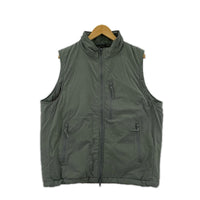 ダウンベスト WILDTHINGS BEAMS別注 MILITARY DOWN VEST WT24408SN-BBM ｾｰｼﾞｸﾞﾘｰﾝ (M) M カーキ