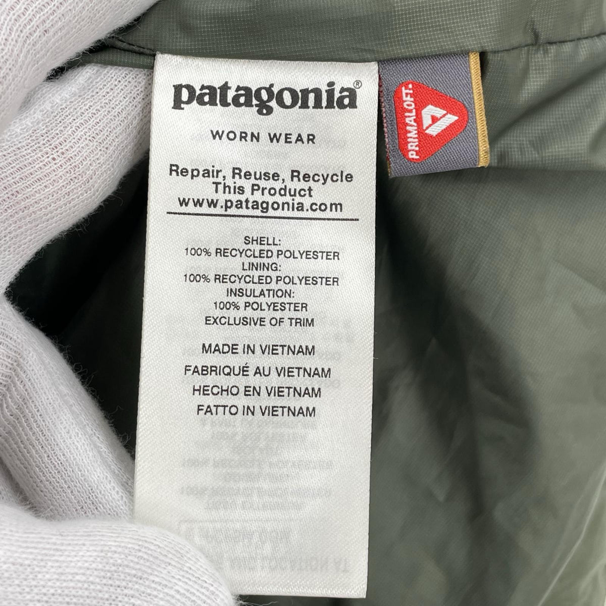 ダウンジャケット patagonia Nano Puff Jacket 84212FA19 緑 (S) S カーキ
