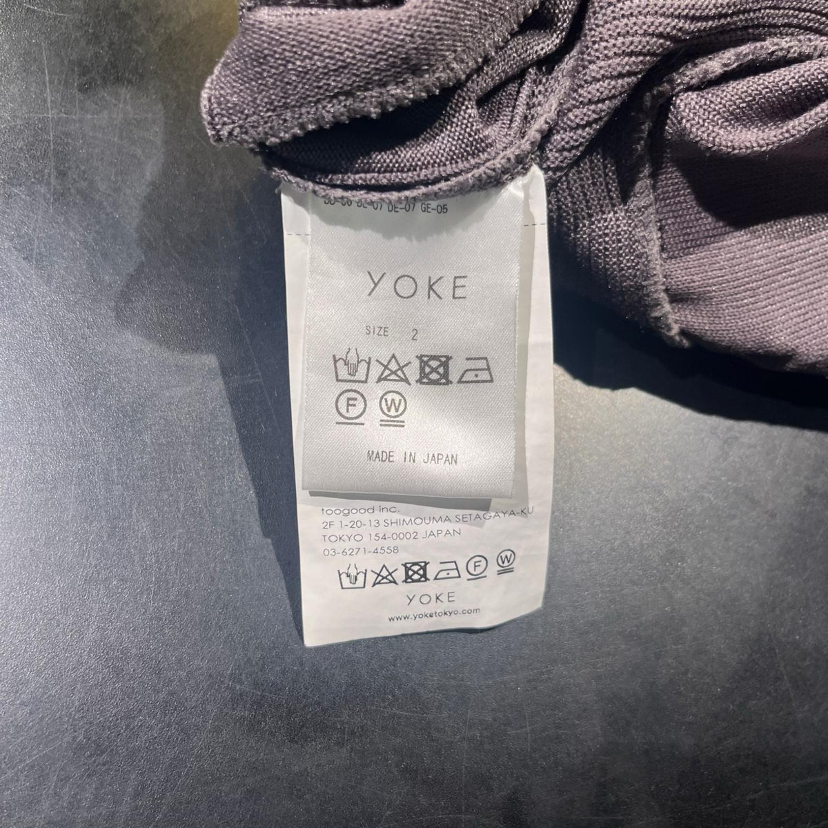 パンツ 21SS TAPERED KNIT LOUNGE PANTS