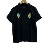 半袖シャツ MEX MARIA BOWRING SHIRT 3 3 ブラック