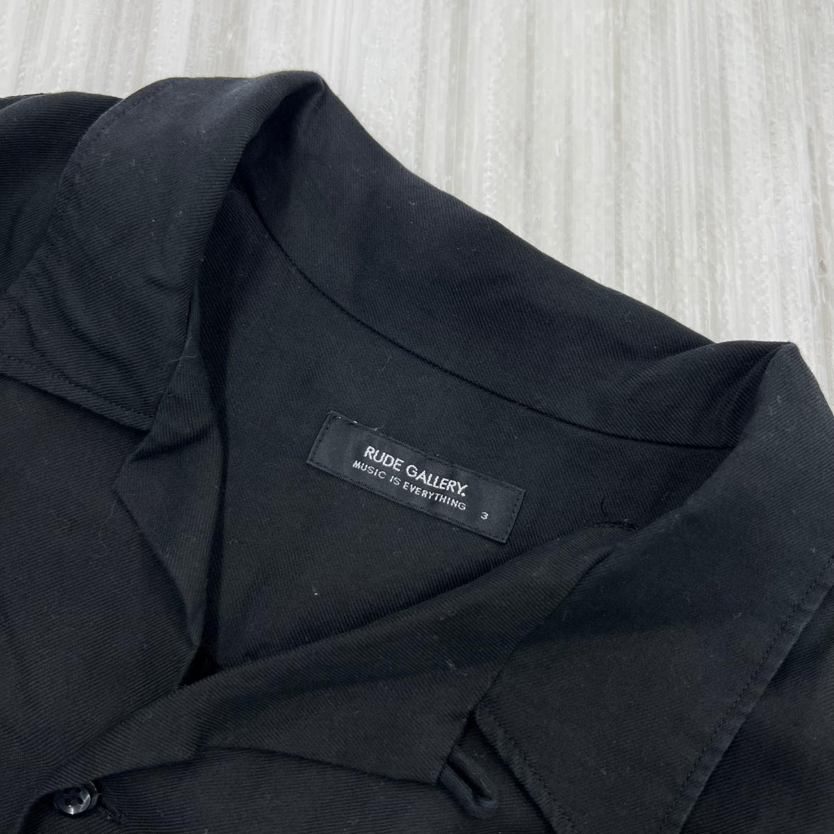 半袖シャツ MEX MARIA BOWRING SHIRT 3 3 ブラック
