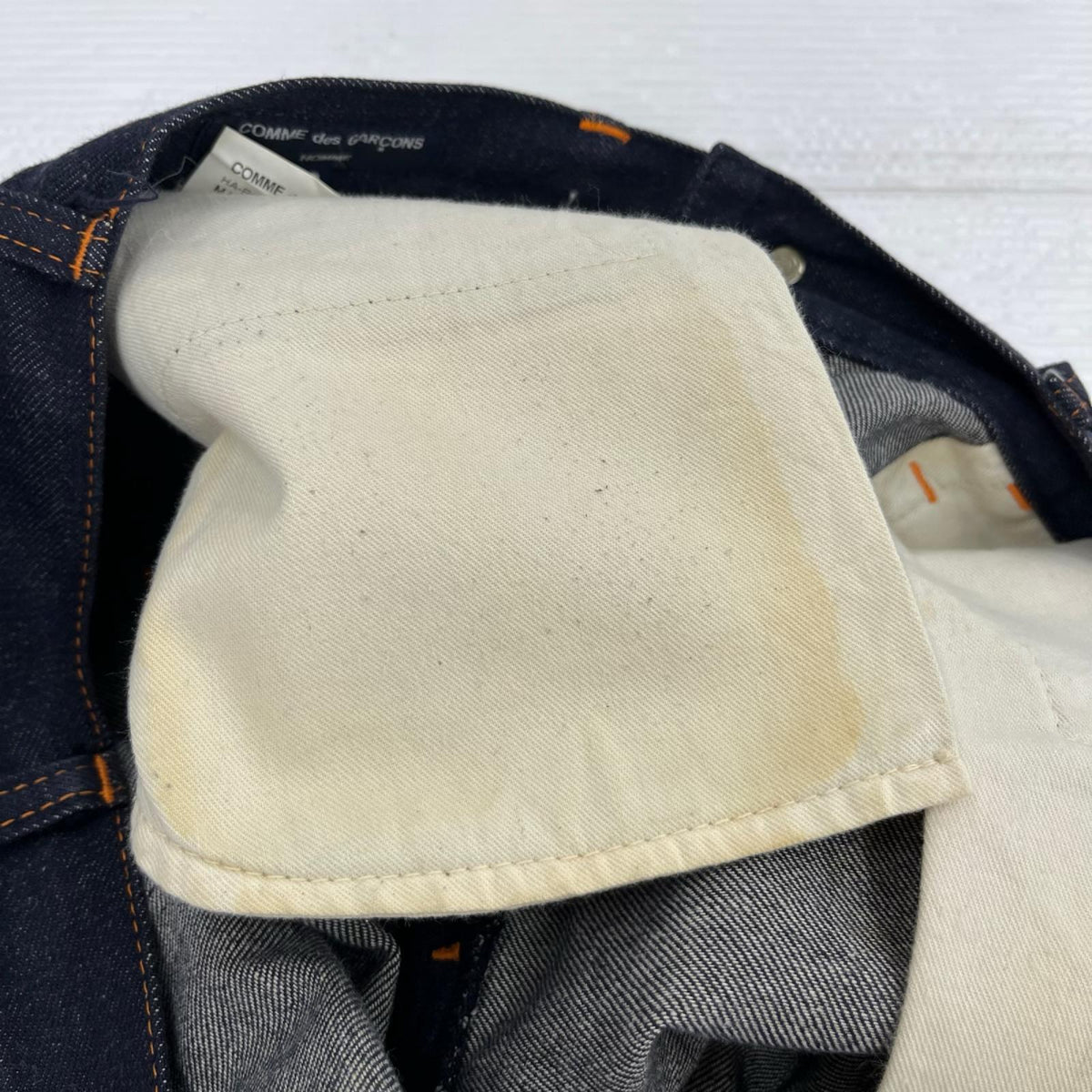 パンツ 2007 HOMME ペインター S ネイビー