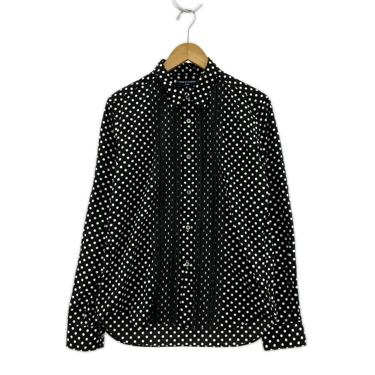長袖シャツ 2006 HOMME ドット柄 S