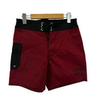ショートパンツ ×PIPPEN STORE BOARD SHORTS 赤 (M) M レッド