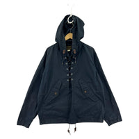 パーカー USN VENTILE COTTON FABRIC ﾌﾟﾙｵｰﾊﾞｰﾊﾟｰｶｰ S ネイビー