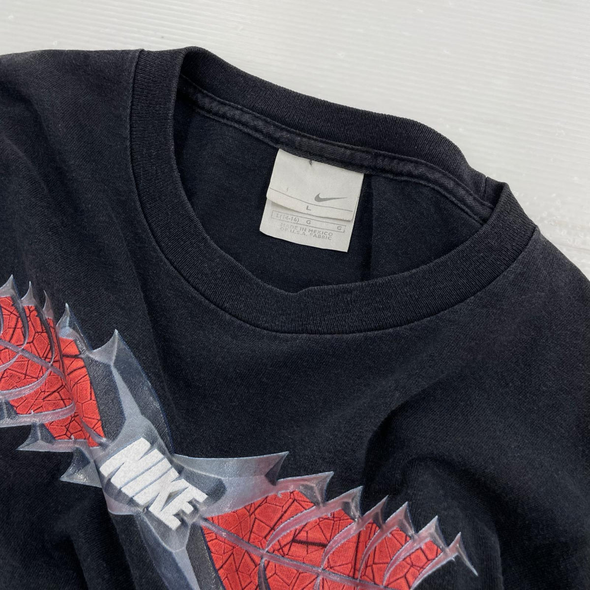 長袖Ｔシャツ NIKE 00s L/STEE 黒 (L) L ブラック
