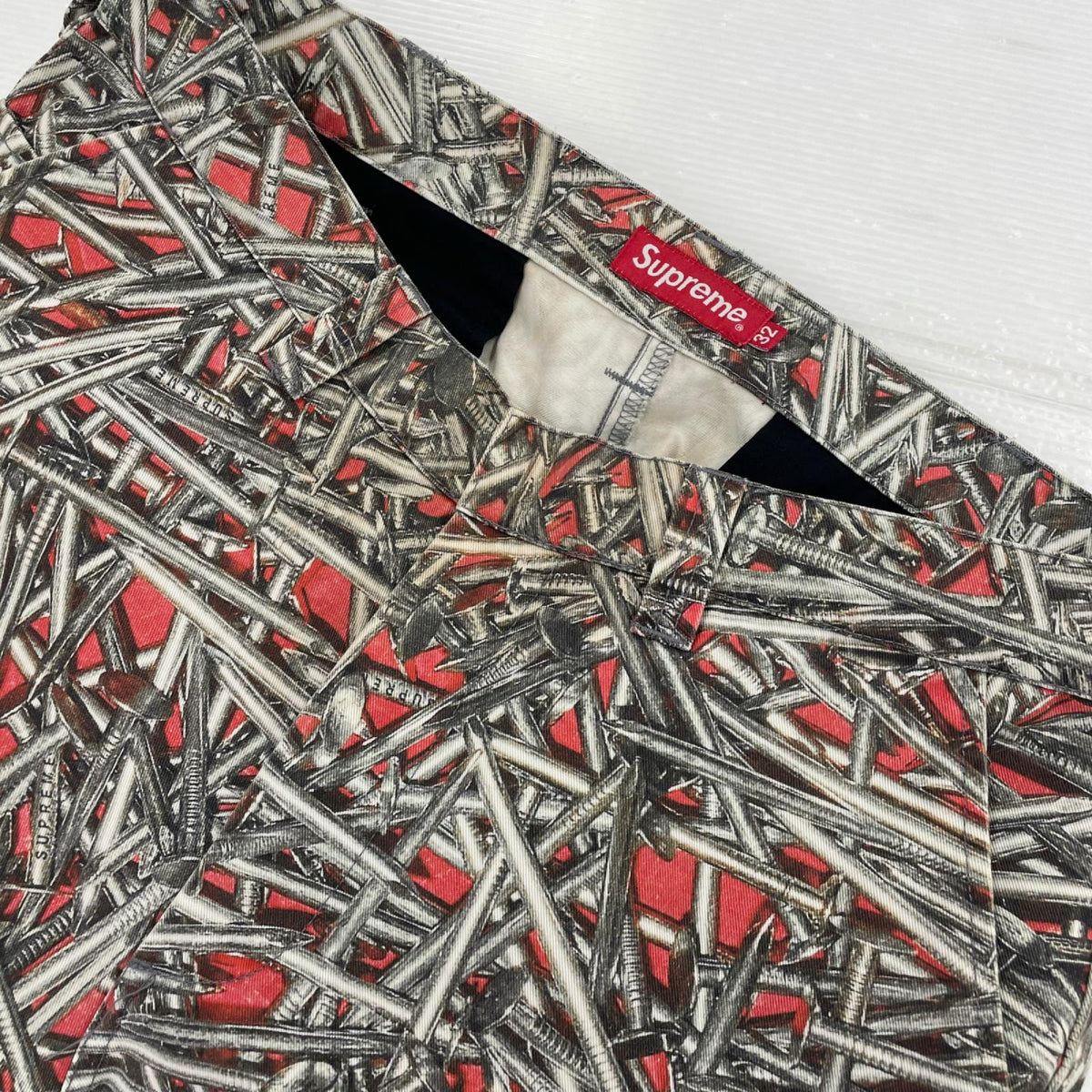 ショートパンツ Supreme 20ss Nails Short Pants 赤 (32) 32