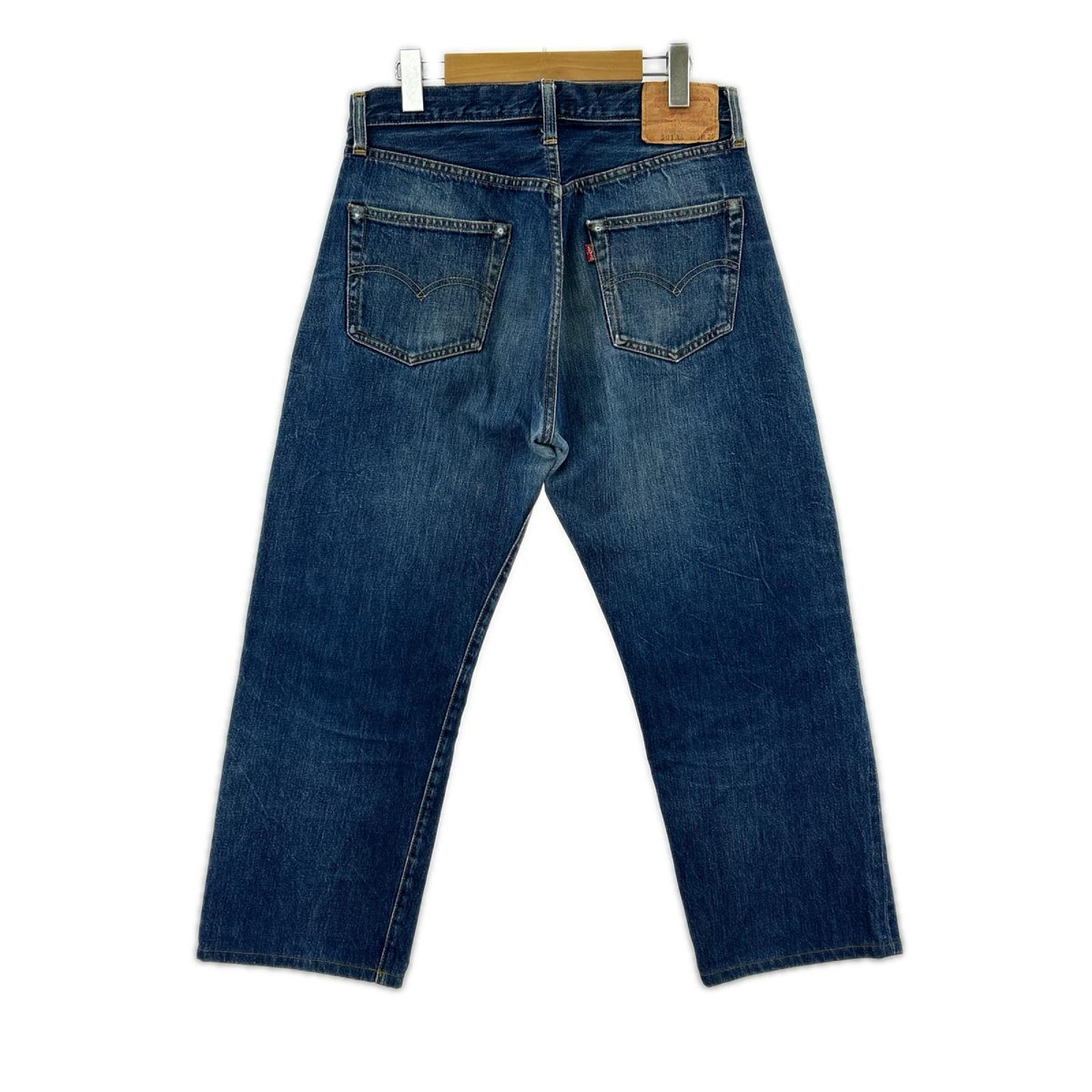 デニムパンツ 90s Levi's ﾊﾞﾚﾝｼｱ工場製 501XX ﾃﾞﾆﾑﾊﾟﾝﾂ W 34L36 34 ブルー