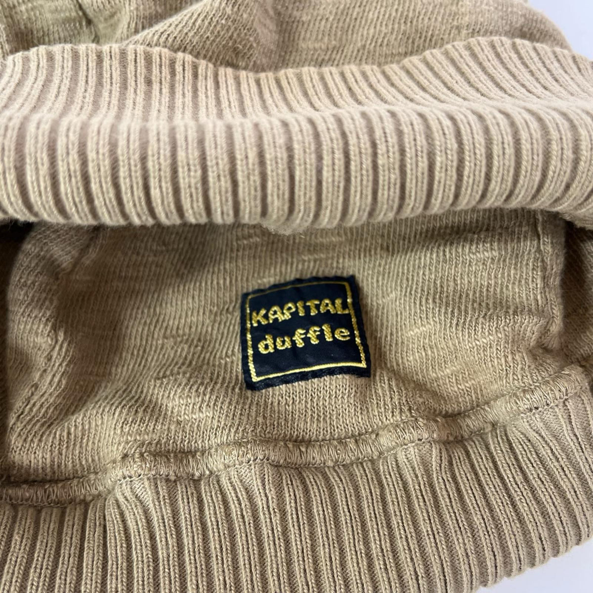 ニットキャップ KAPITAL Duffle ﾆｯﾄｷｬｯﾌﾟ ｶｰｷ カーキ