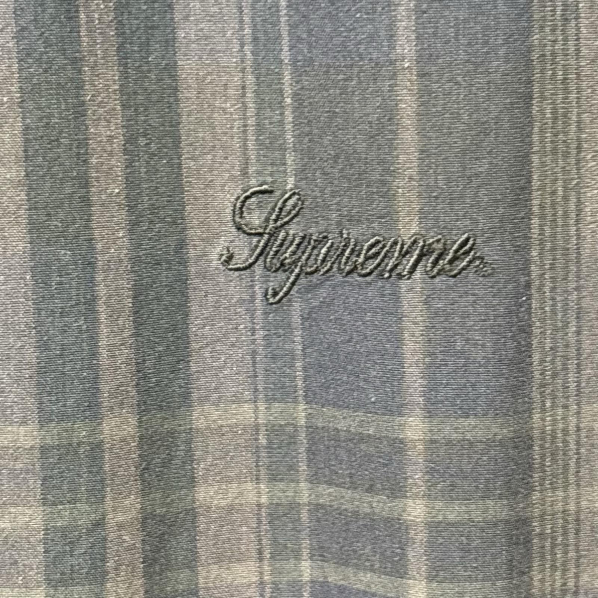 ジャケット CHECK HARRINGTON JACKET (L) L ブラック