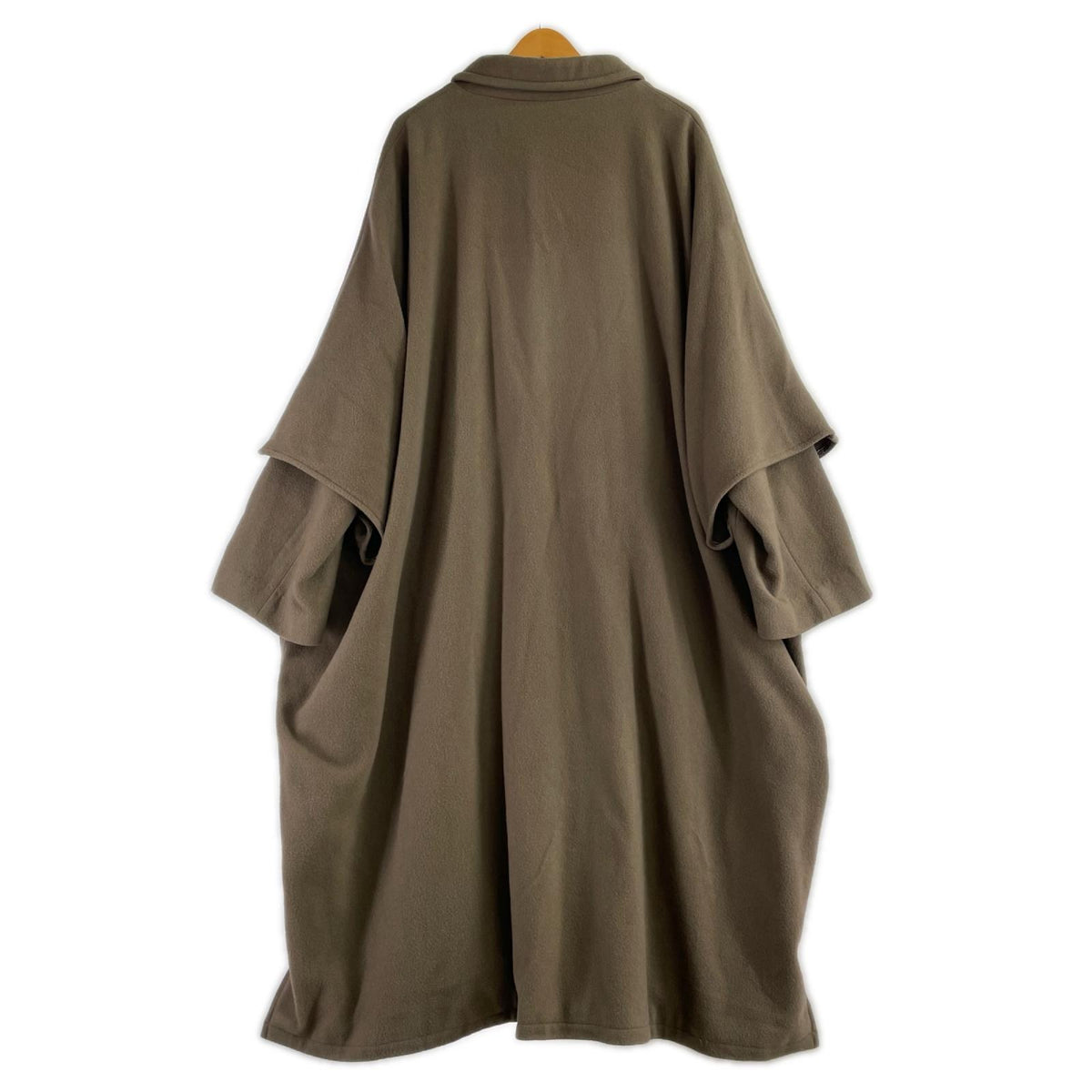 ジャケット BASIS BROEK DONKEY ｶｼﾐﾔｳｰﾙ ﾋﾞｯｸﾞｼﾙｴｯﾄｺｰﾄ 3 ﾌﾞﾗｳﾝ ブラウン