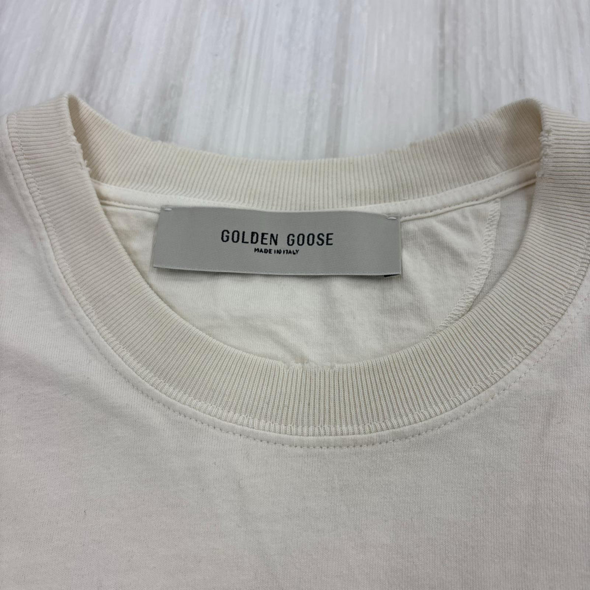 半袖Ｔシャツ ﾊﾞｯｸﾞﾘﾊﾞｰｽﾛｺﾞTee ｱｲﾎﾞﾘｰ L