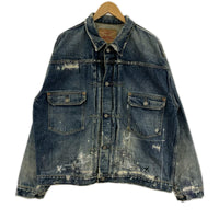デニムジャケット Remake Denim Jacket (M-R) M