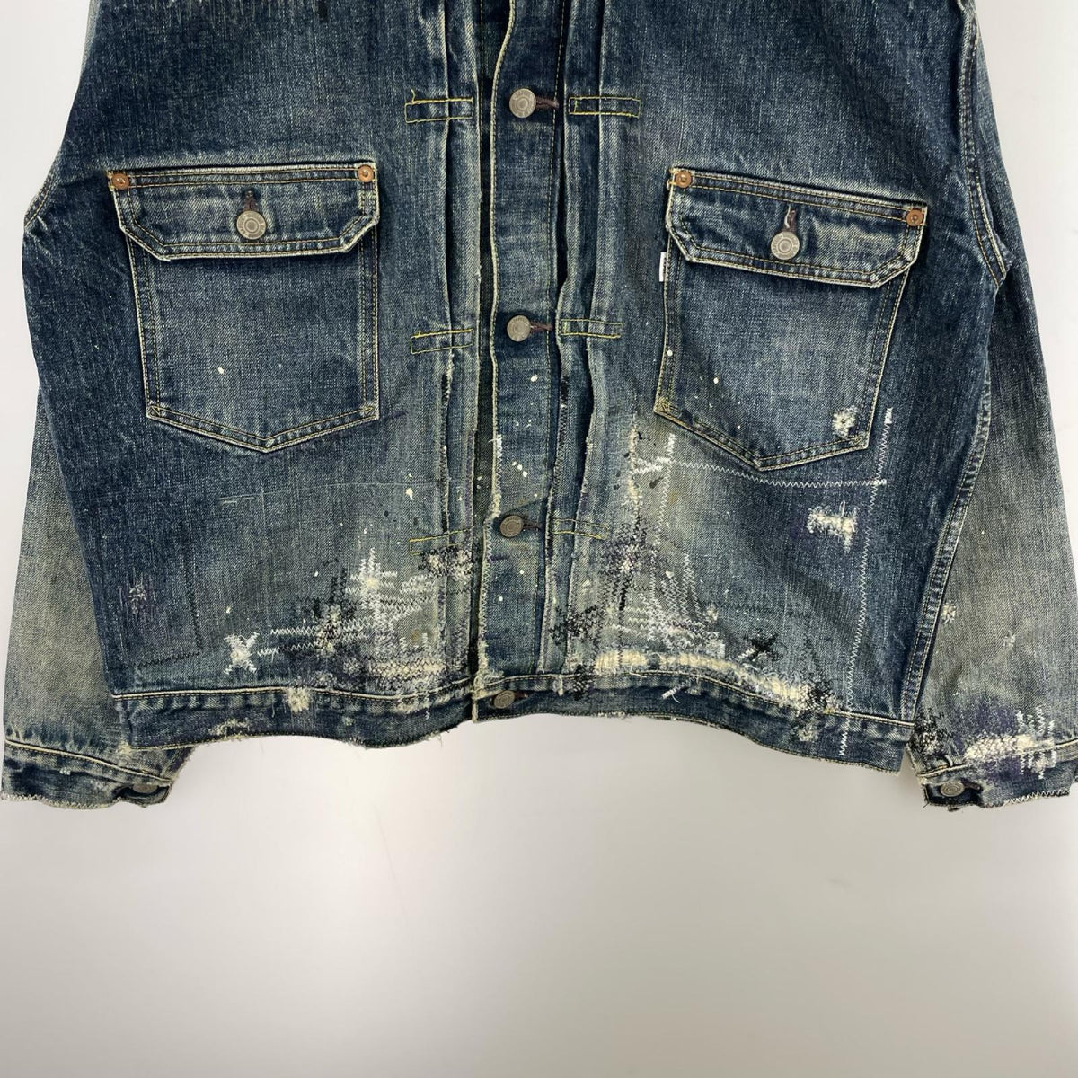 デニムジャケット Remake Denim Jacket (M-R) M