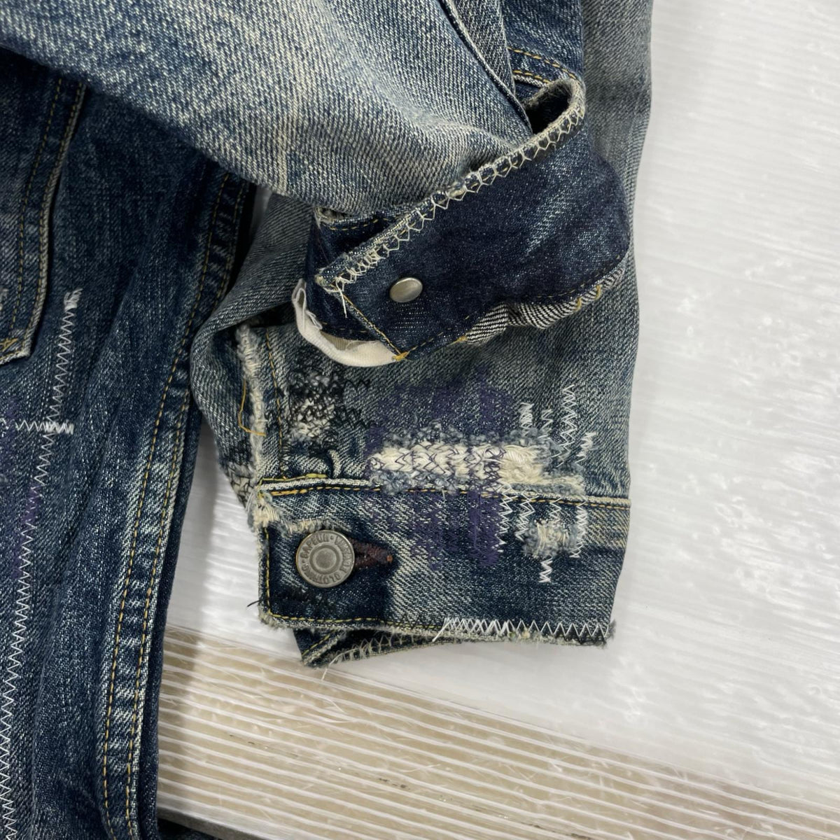 デニムジャケット Remake Denim Jacket (M-R) M