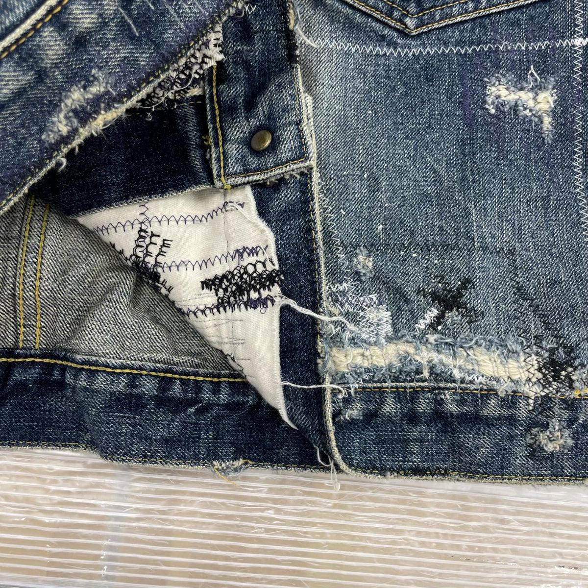 デニムジャケット Remake Denim Jacket (M-R) M