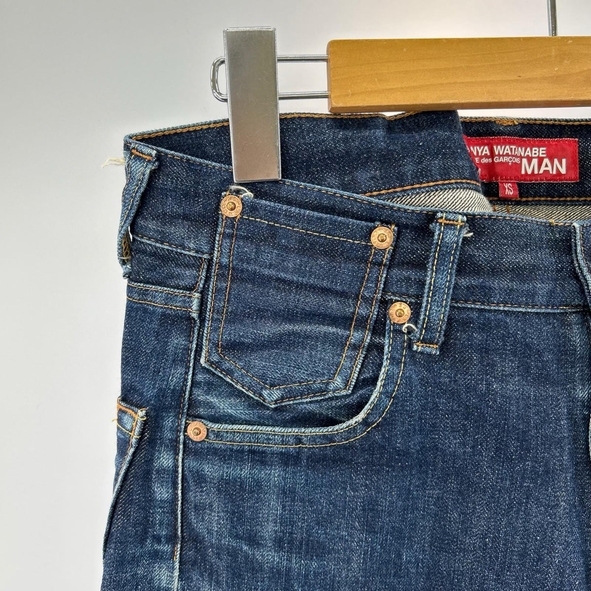 デニムパンツ ×Levi's 21AW ｾﾙｳﾞｨｯﾁﾃﾞﾆﾑ XS ブルー