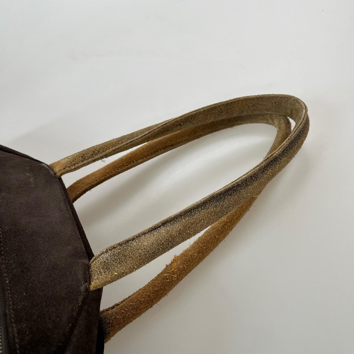 その他バッグ Suede Mini Bostonbag BRW ブラウン