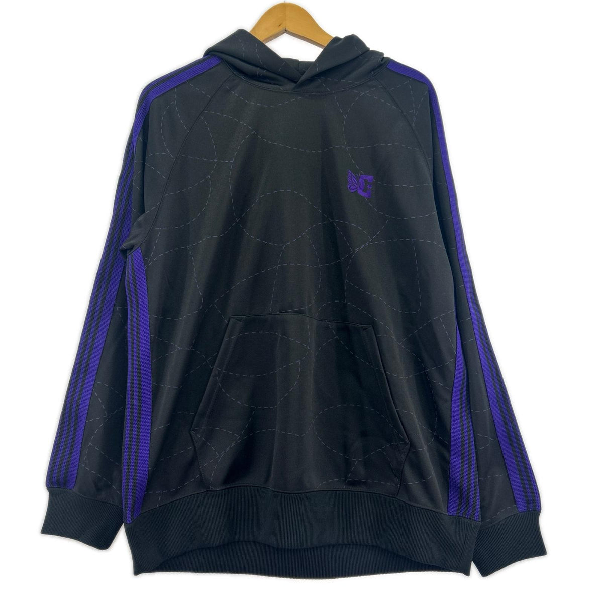 パーカー Track Hoody〈Poly Smooth/Printed〉 M