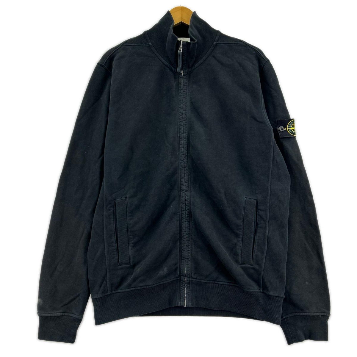 ジャケット STONE ISLAND ｼﾞｯﾌﾟｽｳｪｯﾄ M ブラック