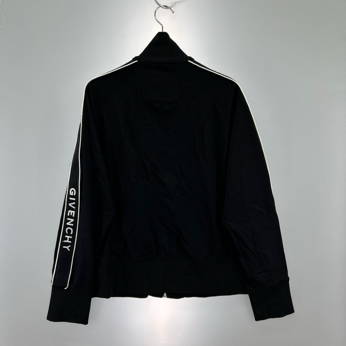 ジャケット 22ss ﾛｺﾞ ｼﾞｬｶﾞｰﾄﾞ ﾄﾗｯｸｼﾞｬｹｯﾄ 黒 XS ブラック
