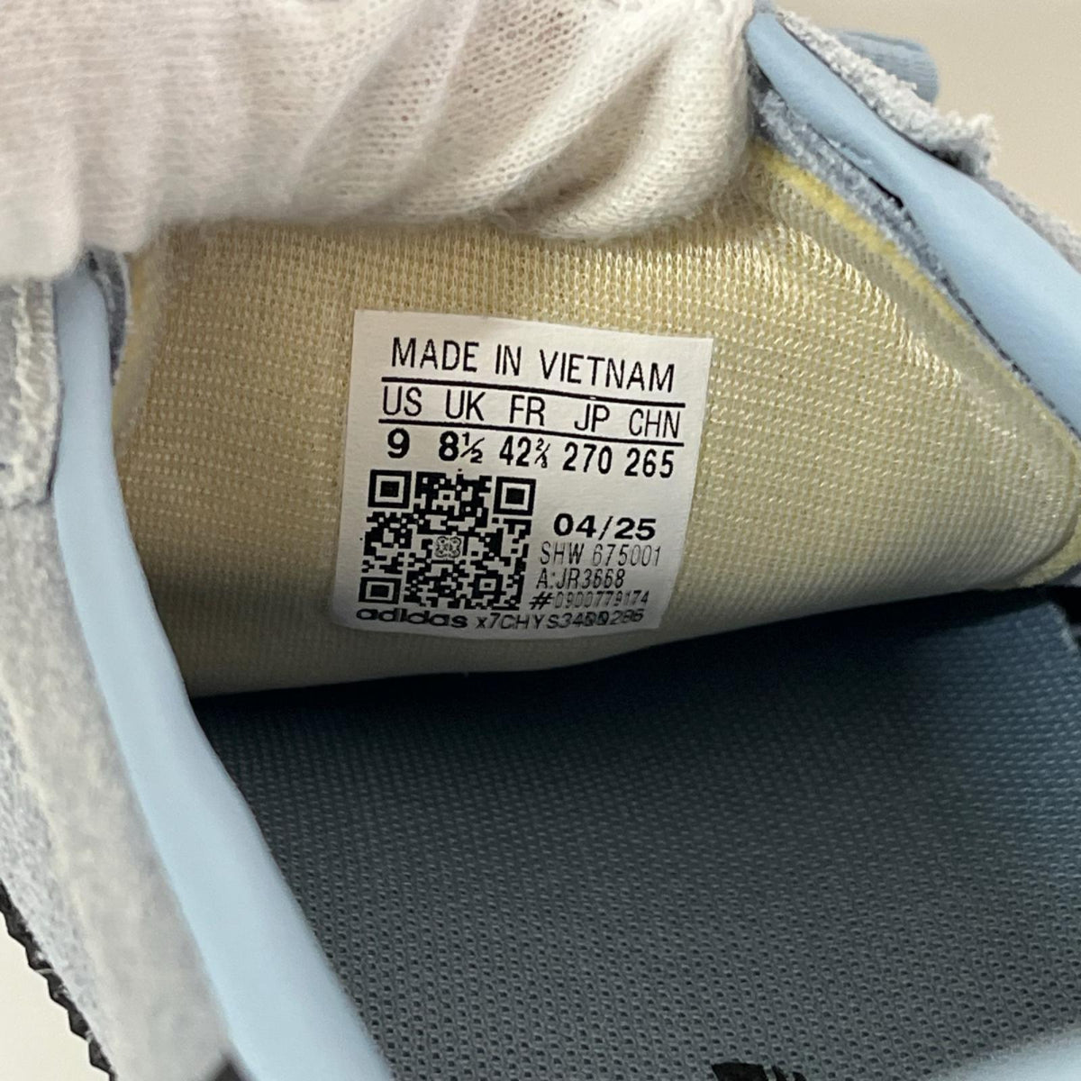 スニーカー HANDBALL SPEZIAL JR3668 ﾗｲﾄﾌﾞﾙｰ（26.5cm） 27cm (US9 UK8 1/2 EU44) ブルー